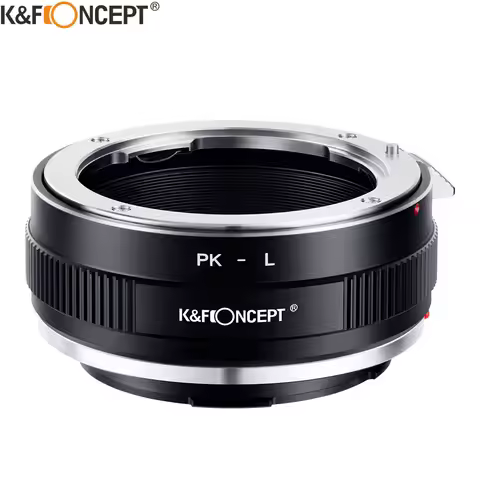 K&F CONCEPT PK-L Camera Lens Adapter Ring to L Mount for Pentax K PK Lens to Leica Sigma Panasonic L