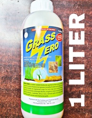 GRASS ZERO (1 LITER) GLYPHOSATE HERBICIDE by ARIES RNE - SIMILAR TO ROUND UP / GLYPHOTEX / DEMOLITIO