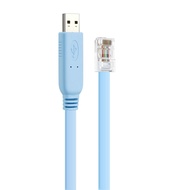 ProLink FT232 Industrial USB to RJ45 Debug Cable for Cisco/H3C Routers - Blue(1.8m)