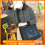 Kstyle Women Casual Korean handbeg wanita Fashion Top Seller Canvas Big Sling Bag Handbag (9138)