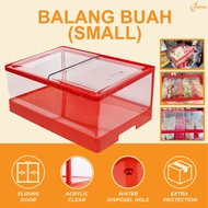 Balang Buah Balang Buah Potong Acrylic Fruit Case Bekas Buah-buahan Bekas Colek Fruit Storage Case F