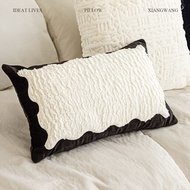 Luxurious Feel Sofa Pillow Sample Room Airbnb Hotel Decorative Cushion Soft Decoration Square PP Cot