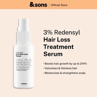 andSons 3% Redensyl Hair Loss Treatment Serum & Hair Growth Tonic (60ml)