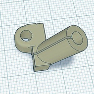 GEPRC Cineking CADDX Vista Antenna Mount Mounting VTX TPU