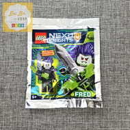 Lego Nexo Knights 271826 - Fred foil pack - Bộ xếp hình Lego Nhân vật Fred