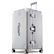 全城熱賣 - 60吋銀色 復古加厚鋁框款9806行李箱