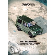 INNO64 1:64 MITSUBISHI PAJERO EVOLUTION Satin Green IN64-EVOP-SGRE