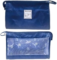 Hatayama Shoji 33202817 Travel Pouch, 2-piece Set, Fruit Hug, Cinnamon Roll, Large, H 6.9 x W 11.0 x