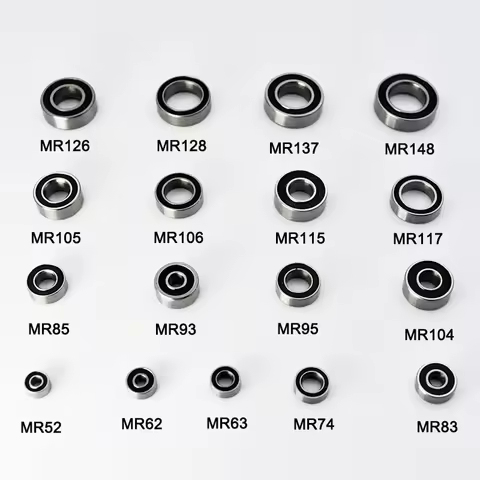 10pcs Rubber Sealed MR52 MR62 MR72 MR63 MR93 MR74 MR84 MR104 MR85 MR95 MR105 MR115 MR106 MR126 MR117