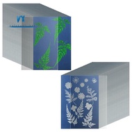 38 Sheets Cyanotype Paper Sun Print Paper Kit with 2 Clear Acrylic Sheets High Sensitivity Solar Dra
