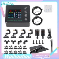 [HoME&life] 4 Nozzles Electronic Spraying Set Double Pump Irrigation Timer System Irrigation Timer