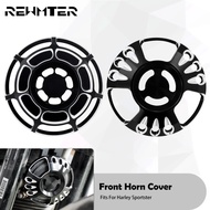 Motorcycle Front Speaker Grill Masks Horn Cover Black For Harley Sportster XL883 1200 Iron 72 48 Sev