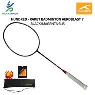 Hundred Aeroblast 7 Black/Magenta Badminton Racket