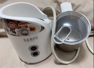 【SAMPO 聲寶】 磁吸式奶泡機/冷熱兩用/304不鏽鋼杯/4種模式 HN-L17051L（無外盒）