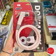 DONMARK Bidet Spray Set With Water On-Off Valve Length 120 Cm. Model DM-909P999F[W]