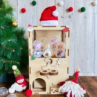 【DIY手作禮物】Cute木製投幣扭蛋機-送15顆扭蛋 聖誕禮物 客製化