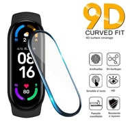 9D HD Tempered Glass Film For Xiaomi Band 8 7 Pro 6 5 4c 4 Screen Protector Protective Smartwatch