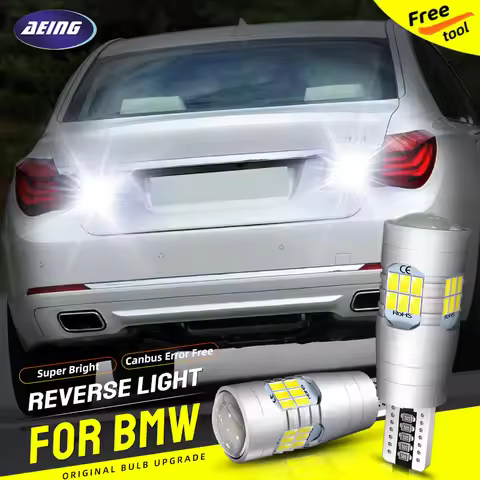 2*W16W LED Reverse Light Blubs No Error For BMW 6/7-Series E65 E66 E67 F01 F02 F03 F04 F06 F12 F13 7