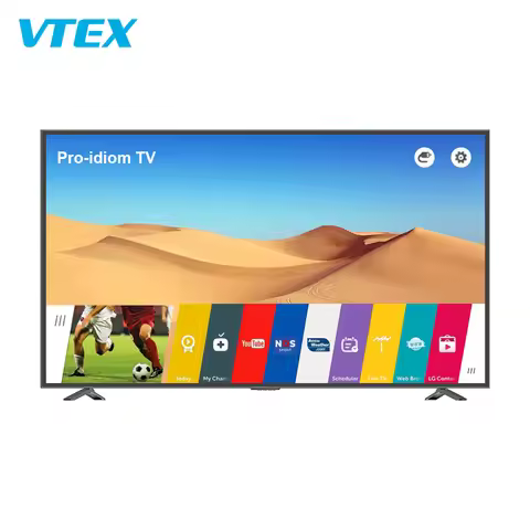 Wholesale Price Pro Idiom 43 50 55 65 Inch Led Backlight Smart Tv Flat Screen Lcd Televisions Hospit