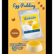 Egg Pudding Powder 500gr Tanara Pudding Drink Topping Powder