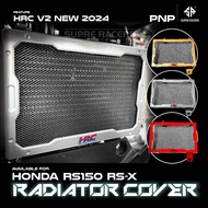 RS RSX Radiator Cover I Dust Protector Net Design I HRC V2 NEW 2024 For HONDA RS150 RS-X