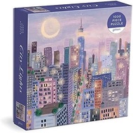 Galison《城市之光》進口拼圖 City Lights 1000 pcs Puzzle