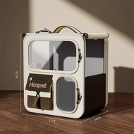 New Cat Carrier Bag Portable Cat Backpack Cat Dog Pet Lightweight Trolley Bag Large Capacity Backpac