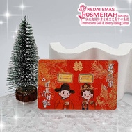 KEDAI EMAS ROSMERAH 999.9 GOLD BAR  2 GRAM  WEDDING SERIES