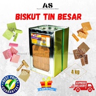 Biskut Tin Besar Vfoods / Biskut Tin Wafer 4kg