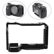 Caoyuanstore Camera Video Cage Aluminum Alloy Multifunction Reserved Battery Compartment Protective 