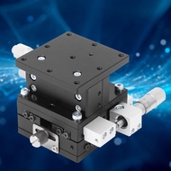 kkmoon-SG Manual Linear Stage Trimming XYZ 3-Axes for Precision Positioning Machinery Testing Optics