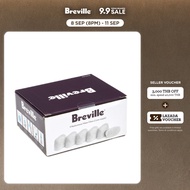 Breville Charcoal Water Filters (6 pack) ไส้กรองน้ำเครื่องชงกาแฟ Breville (จำนวน 6 ชิ้น)