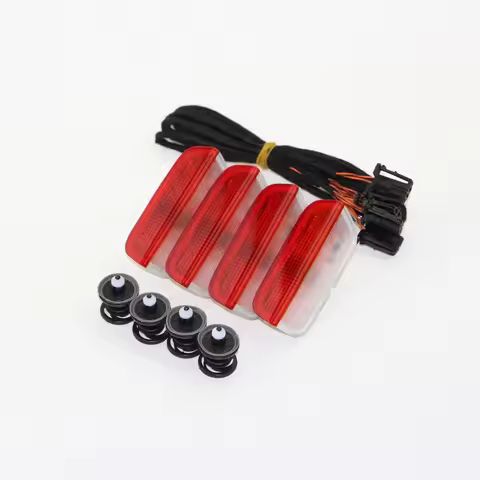 1Set OEM Interior Light Door Warning Light & Cable For VW Golf 5 6 Jetta MK5 MK6 CC Tiguan Passat B6