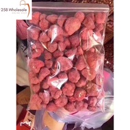 【现货已经包好1包包100g】冻干草莓 草莓干 草莓脆现货🍓 草莓干 Freeze Dried Strawberry Wholesale Baking 1kg 冻干草莓粒