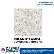 GRANIT LANTAI MURAH MATTE MOTIF BATU TERAMO GRIGIO 60X60 KW1