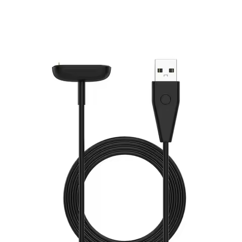 USB Charger for Fitbit Luxe Charging Cable for Fitbit Charge 5 USB Wireless Magnetic Adapta Dock Cra