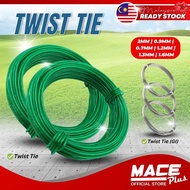 0.7MM 0.9MM 1.2MM 1.3MM 1.6MM Twist Tie Wire Bonsai Wire String Steel Wire Roll Tie Wire Garden Wire