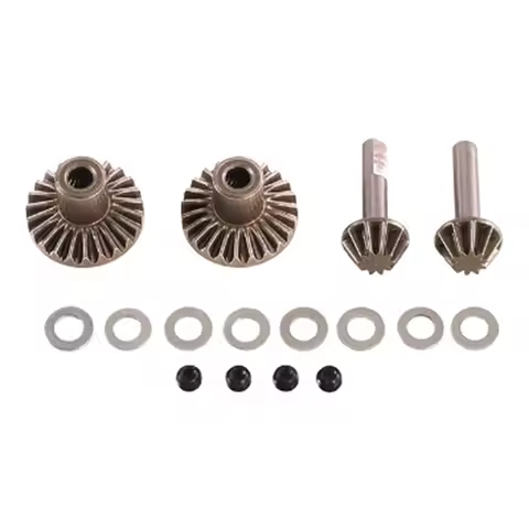 AS96-Metal Bridge Gear Set For MN 1/12 99D 99S WPL C14 24 RC Car Upgrade Parts