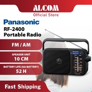 [New Arrival] PANASONIC RF2400 Portable Radio with FM AM Radio, 10cm Speaker Unit & 2-Way Operated