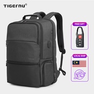 Tigernu  Expandable water resistant  travel bag RFID Anti theft 17.3 inch laptop bag for man T-B3905