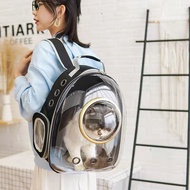 H-Y/ Cat Diaper Bag Transparent Bag Backpack Dog Diaper Bag Side Open Large Capacity Portable Space Capsule Breathable U