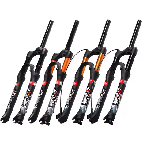 Chooee MTB Bike Fork Air Supension Mountain Bicycle Front Fork 29/27.5/26Inch Travel 120mm Bicycle A