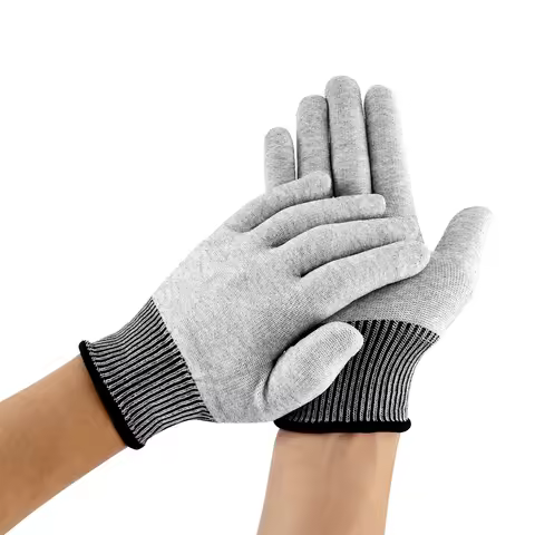 Anti-Static Elastic Fiber Work Gloves Car Window Glass Tint Tools Vinyl Wrap PPF Paint Protection Fi