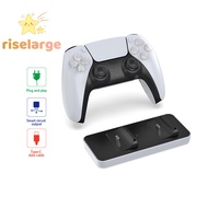 [RiseLargeS] For PS5 Controller Charger USB Single Charging Dock Stand Station Cradle For Sony Playstation 5 For PS5 New Gamepad Controller new