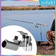 [Roluk] Fishing Rod Holder Fishing Rod Bracket Fishing Pole Holder Fixed Clip Fishing Rod Rack for Boat, Canoe, Marine Fishing Tool