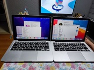 平賣MacBook Pro 2014 2015各一部 (Retina, 13-inch, 2014 2015)，i5,8GB Ram, 256GB SSD可加錢512GB 1TB SSD，平售唔洗二千