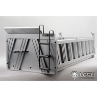 LESU 450MM Metal Car Bucket Truck Hopper for 1/14 RC 8x8 Dumper DIY TAMIYA Model Scania Benz MAN HIN
