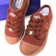 รองเท้านักเรียน Breaker 4x4 มี 3 สี นํ้าตาล ขาว ดำ ไซส์ 31-45