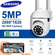 Samsung กล้องวงจรปิด V380 Pro HD 1080P กันน้ํา เสียงสองทาง Infrared night vision การตรวจจับการเคลื่อนไหว กล้องวงจรปิดระยะไกล 360°PTZ Control CCTV Camera with Alarm