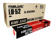 KOBE LB-52 ลวดเชื่อมไฟฟ้า เหล็กเหนียวแรงดึงสูง (ยกกล่อง 20 กก.) โกเบ แอลบี-52 2.6 / 3.2 / 4.0 mm. เ